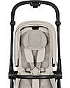 Cybex Melio Carbon Stroller - Dune Grey - Ultra-Lightweight with Carbon Frame Lights Strollers