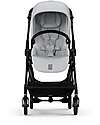 Cybex Melio Carbon Stroller - Fog Grey - Carbon Frame - from birth up to 15kg Lights Strollers