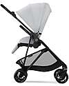 Cybex Melio Carbon Stroller - Fog Grey - Carbon Frame - from birth up to 15kg Lights Strollers