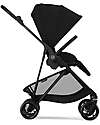 Cybex Melio Carbon Stroller - Magic Black - Carbon Frame - from birth up to 15kg Lights Strollers