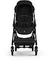 Cybex Melio Carbon Stroller - Magic Black - Ultra-Lightweight with Carbon Frame Lights Strollers