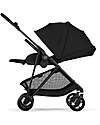 Cybex Melio Carbon Stroller - Magic Black - Ultra-Lightweight with Carbon Frame Lights Strollers