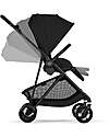 Cybex Melio Carbon Stroller - Magic Black - Ultra-Lightweight with Carbon Frame Lights Strollers
