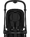 Cybex Melio Carbon Stroller - Magic Black - Ultra-Lightweight with Carbon Frame Lights Strollers
