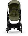 Cybex Melio Carbon Stroller - Moss Green - Carbon Frame - from birth up to 15kg Lights Strollers