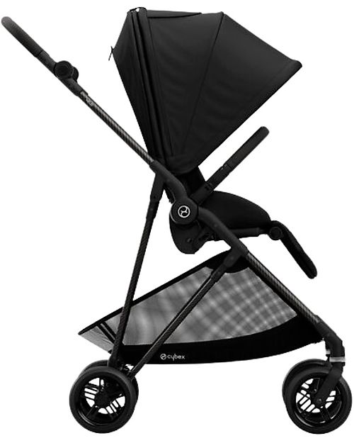 Cybex Melio Carbon Stroller - Super light and Versatile - from birth up to 15kg Lights Strollers