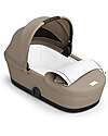 Cybex Melio Carrycot - Almond Beige - Comfortable and Easy to Carry Pram Systems