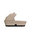 Cybex Melio Carrycot - Almond Beige - Comfortable and Easy to Carry Pram Systems