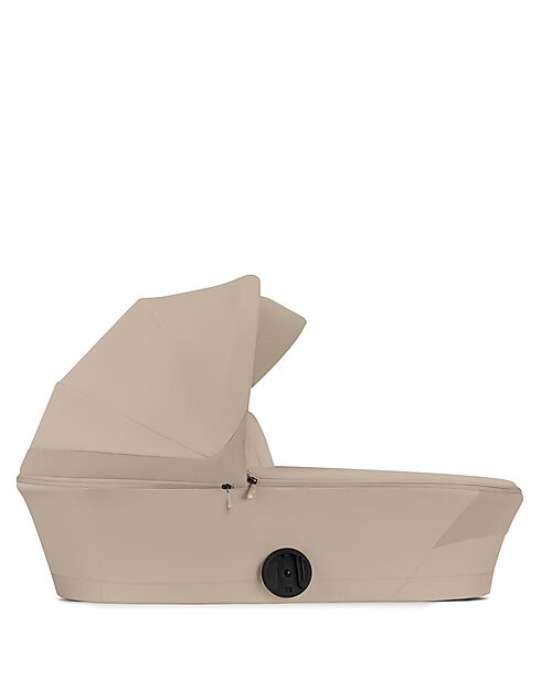 Cybex Melio Carrycot - Almond Beige - Comfortable and Easy to Carry Pram Systems
