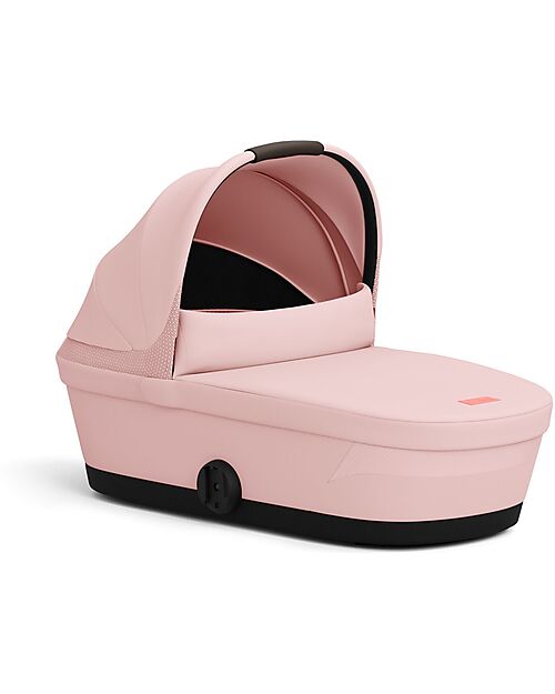 Cybex Melio Carrycot - Candy Pink - Comfortable and Easy to Carry Pram Systems
