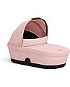 Cybex Melio Carrycot - Candy Pink - Comfortable and Easy to Carry Pram Systems