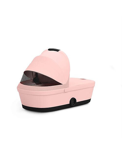 Cybex Melio Carrycot - Candy Pink - Comfortable and Easy to Carry Pram Systems