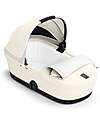 Cybex Melio Carrycot - Canvas White - Comfortable and Easy to Carry Pram Systems