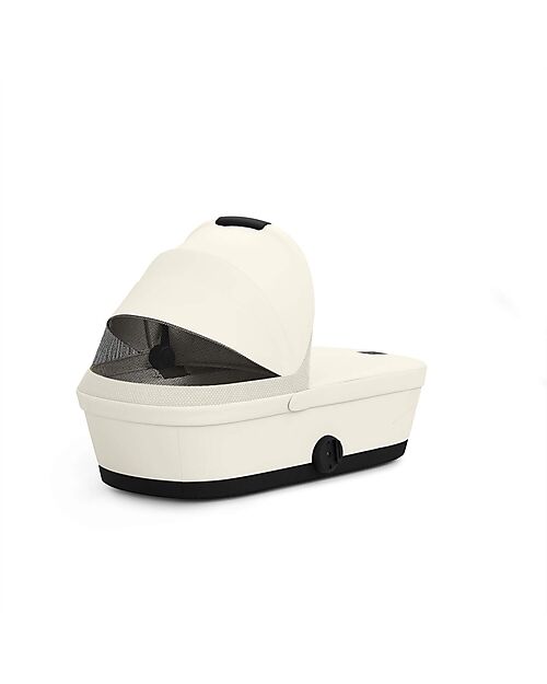 Cybex Melio Carrycot - Canvas White - Comfortable and Easy to Carry Pram Systems