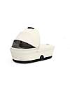 Cybex Melio Carrycot - Canvas White - Comfortable and Easy to Carry Pram Systems