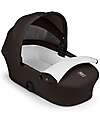 Cybex Melio Carrycot - Chocolate Brown - Comfortable and Easy to Carry Pram Systems