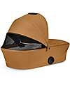 Cybex Melio Carrycot - Cinnamon Yellow - Comfortable and Easy to Carry Pram Systems