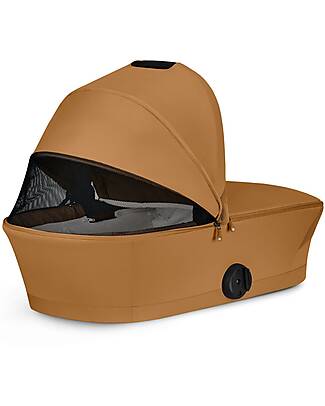 Cybex Melio Carrycot - Cinnamon Yellow - Comfortable and Easy to Carry Pram Systems