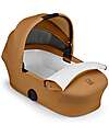 Cybex Melio Carrycot - Cinnamon Yellow - Comfortable and Easy to Carry Pram Systems