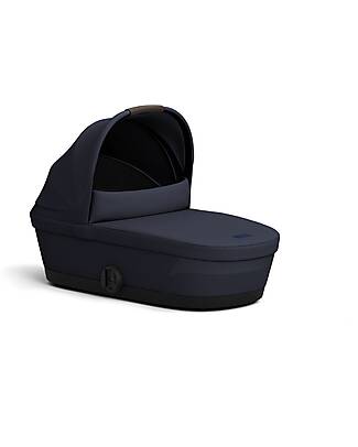 Cybex Melio Carrycot -Dark Blue - Comfortable and Easy to Carry Pram Systems