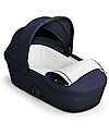 Cybex Melio Carrycot -Dark Blue - Comfortable and Easy to Carry Pram Systems