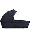 Cybex Melio Carrycot -Dark Blue - Comfortable and Easy to Carry Pram Systems
