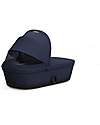 Cybex Melio Carrycot -Dark Blue - Comfortable and Easy to Carry Pram Systems