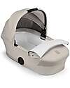Cybex Melio Carrycot - Dune Grey - Comfortable and Easy to Carry Pram Systems