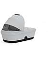 Cybex Melio Carrycot - Fog Grey - Comfortable and Easy to Carry Pram Systems