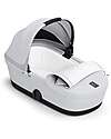 Cybex Melio Carrycot - Fog Grey - Comfortable and Easy to Carry Pram Systems