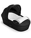 Cybex Melio Carrycot - Magic Black - Comfortable and Easy to Carry Pram Systems