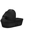 Cybex Melio Carrycot - Magic Black - Comfortable and Easy to Carry Pram Systems