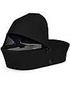 Cybex Melio Carrycot - Magic Black - Comfortable and Easy to Carry Pram Systems