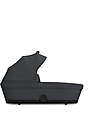 Cybex Melio Carrycot - Monument Grey - Comfortable and Easy to Carry Pram Systems