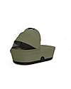 Cybex Melio Carrycot - Moss Green - Comfortable and Easy to Carry Pram Systems