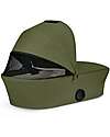 Cybex Melio Carrycot - Moss Green - Comfortable and Easy to Carry Pram Systems