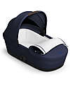 Cybex Melio Carrycot - Ocean Blue - Comfortable and Easy to Carry Pram Systems