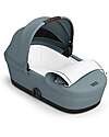 Cybex Melio Carrycot - Stormy Blue - Comfortable and Easy to Carry Pram Systems