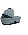 Cybex Melio Carrycot - Stormy Blue - Comfortable and Easy to Carry Pram Systems