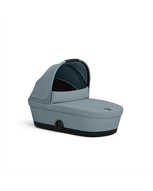 Cybex Melio Carrycot - Stormy Blue - Comfortable and Easy to Carry Pram Systems