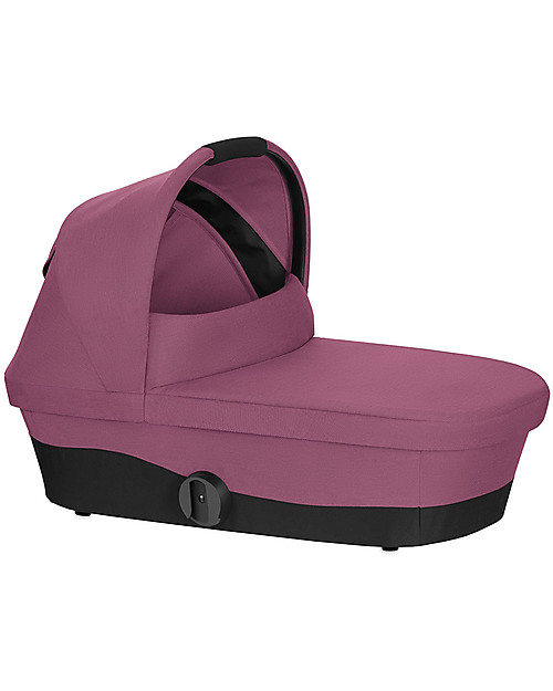 Cybex Melio Cot - Magnolia  Pink - Roomy and Sheltered Pram Systems