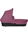 Cybex Melio Cot - Magnolia  Pink - Roomy and Sheltered Pram Systems