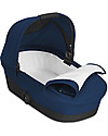Cybex Melio Cot - Navy Blue - Roomy and Sheltered Pram Systems