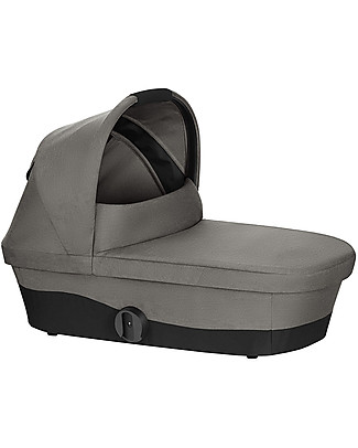 Cybex Melio Cot - Soho Grey - Roomy and Sheltered Pram Systems