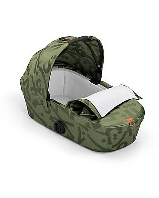 Cybex Melio Street Carrycot - Olive Green/Khaki - Comfortable and Easy to Carry Pram Systems