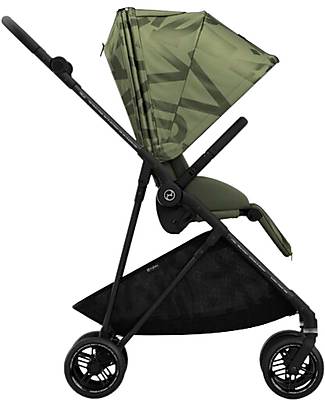 Cybex Melio Street Stroller - Olive Green - Street Art Design - from Birth up to 15kg Lights Strollers