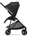 Cybex Melio Street Stroller - Real Black - Street Art Design - from Birth up to 15kg Lights Strollers