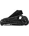Cybex Melio Street Stroller - Real Black - Street Art Design - from Birth up to 15kg Lights Strollers
