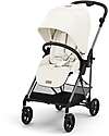 Cybex Melio Stroller - Cotton White - Light and Versatile - from birth up to 15kg Lights Strollers