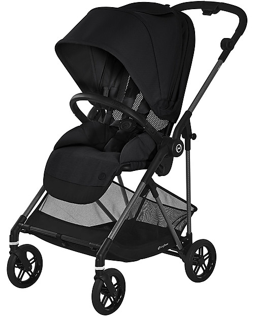 Cybex Melio Stroller - Deep Black - Ultra-Light 0-3 years